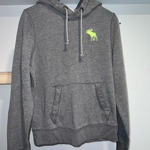 Abercrombie and Fitch gray hoodie
